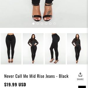 Fashion Nova Jeans!